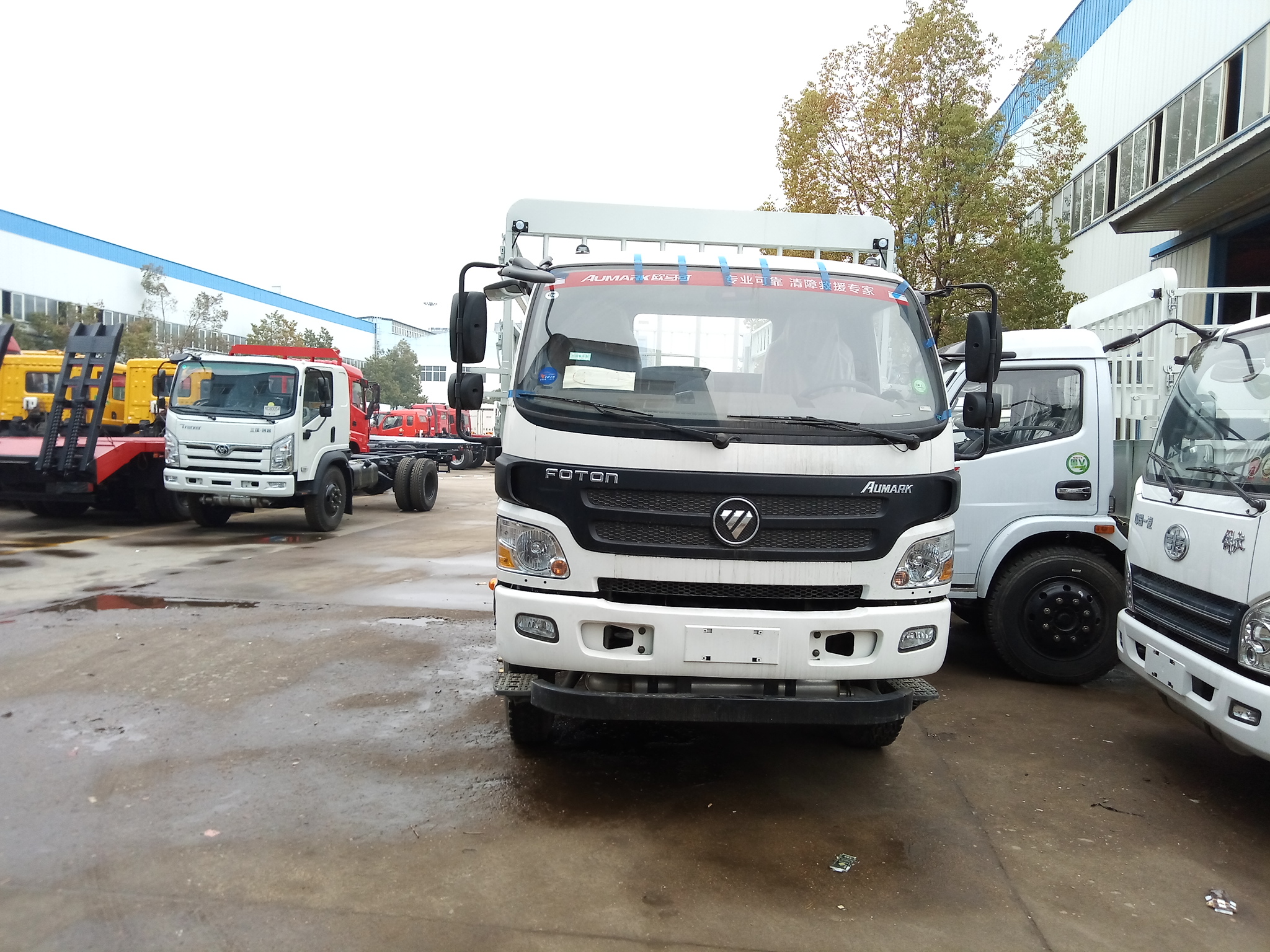 福田歐馬可5.1米 (7.2噸)氣瓶車(chē)